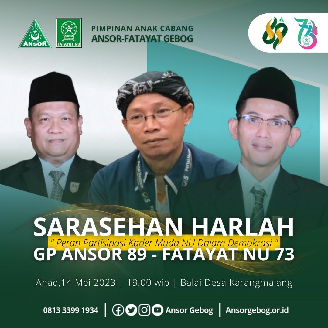 Sarasehan ANSOR GEBOG Sarasehan ANSOR GEBOG