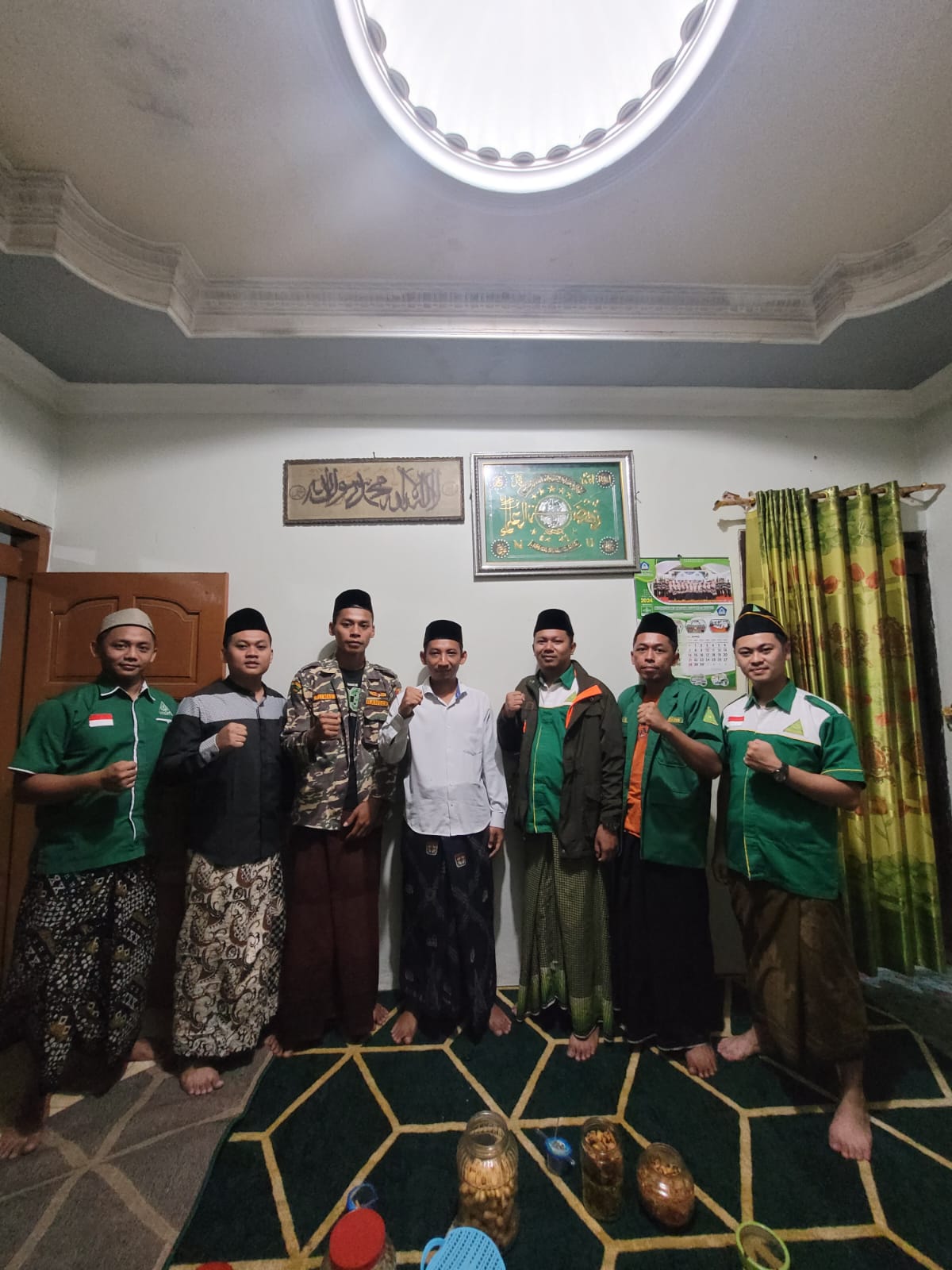 Silaturrahim dan Halal Bihalal PR GP Ansor Desa Menawan